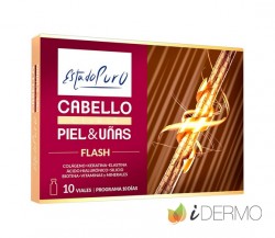 ESTADO PURO CABELLO PIEL Y UÑAS FLASH CLINIC VIALES